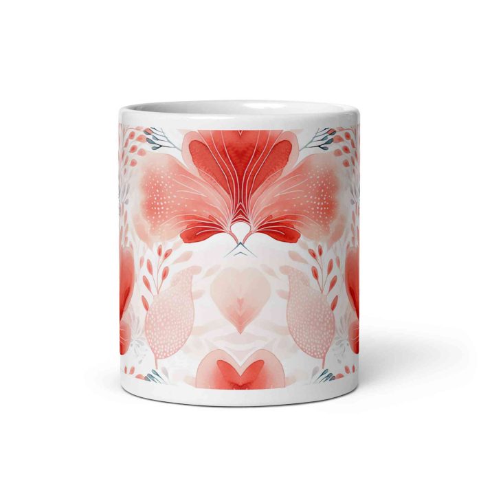 Mugg med rosa mönster - Bild 3