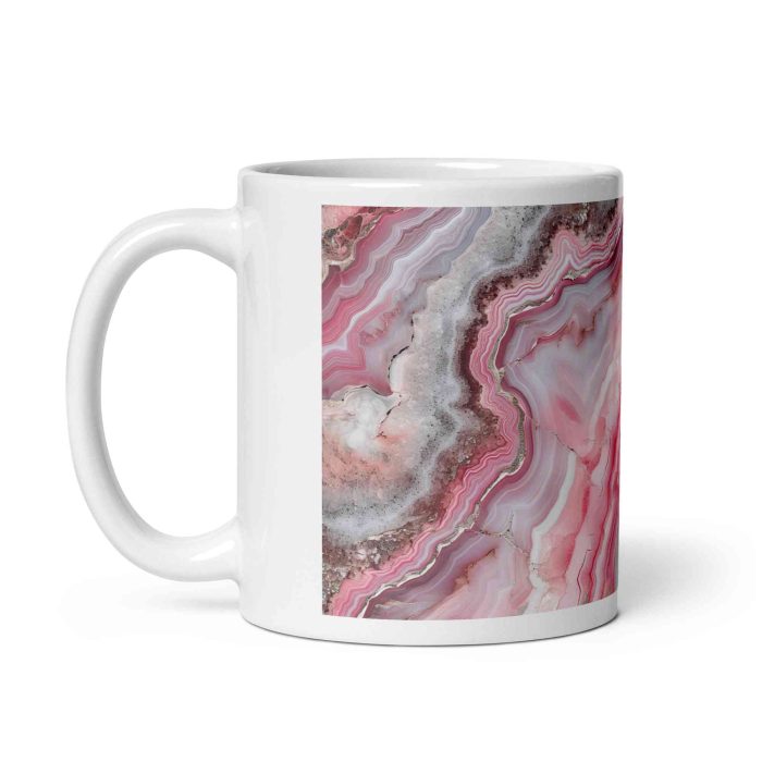 Mugg med rosa mönster - Bild 2