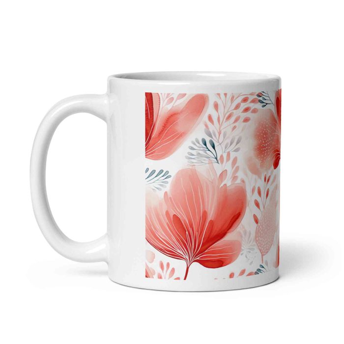 Mugg med rosa mönster - Bild 2