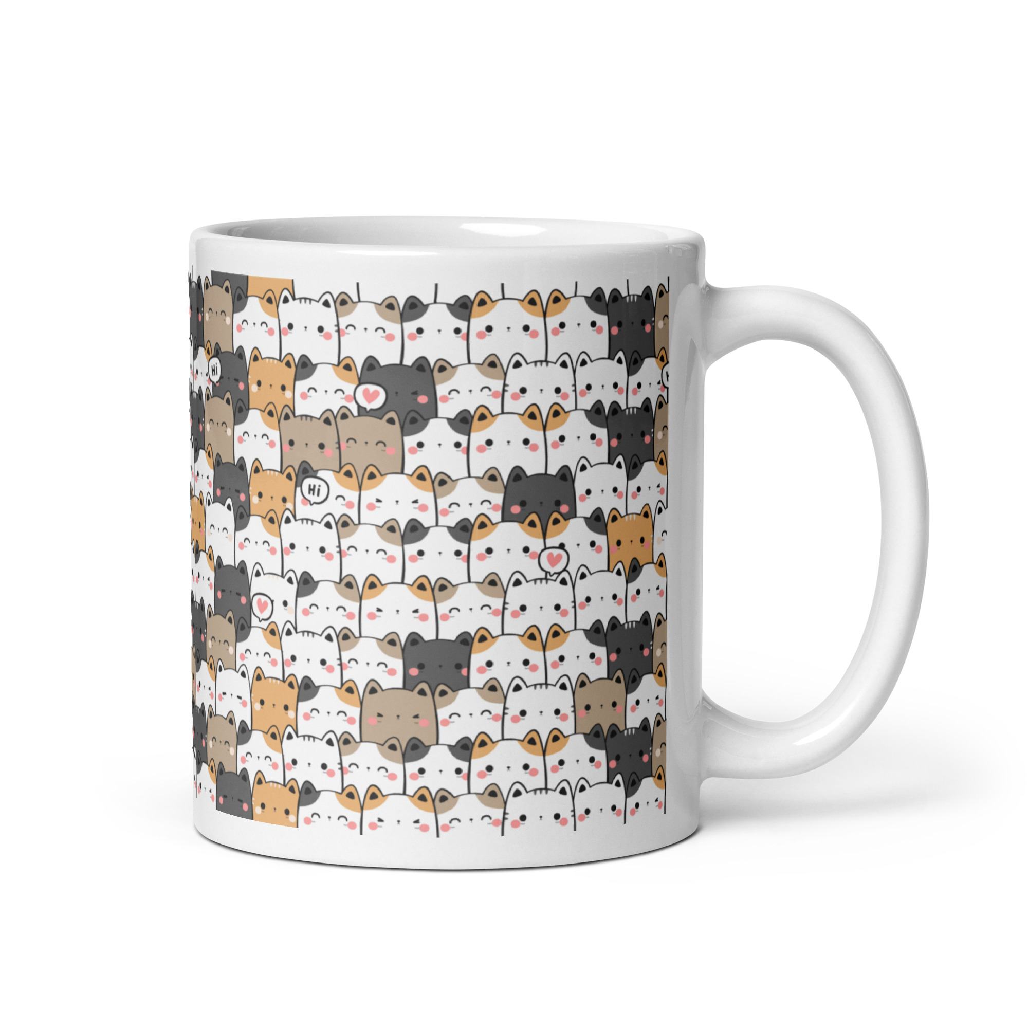 Mugg med katter