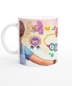 BFF Keramisk Mugg – Firande av Vänskap med Glad Design