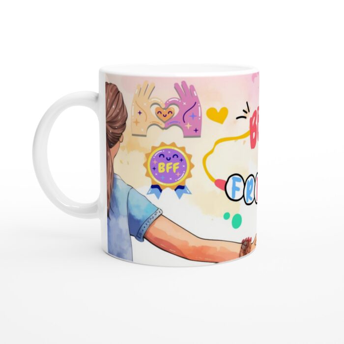 BFF Keramisk Mugg – Firande av Vänskap med Glad Design