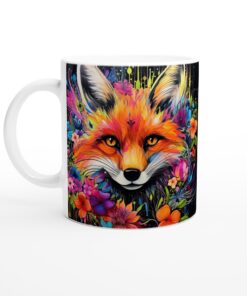 Keramisk mugg – Färgexplosion med Räven: Vardagsfavoriten för alla tillfällen