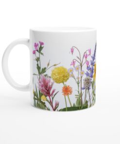 Keramisk mugg – Blomstrande Våräng, vardagsfavoriten för alla tillfällen