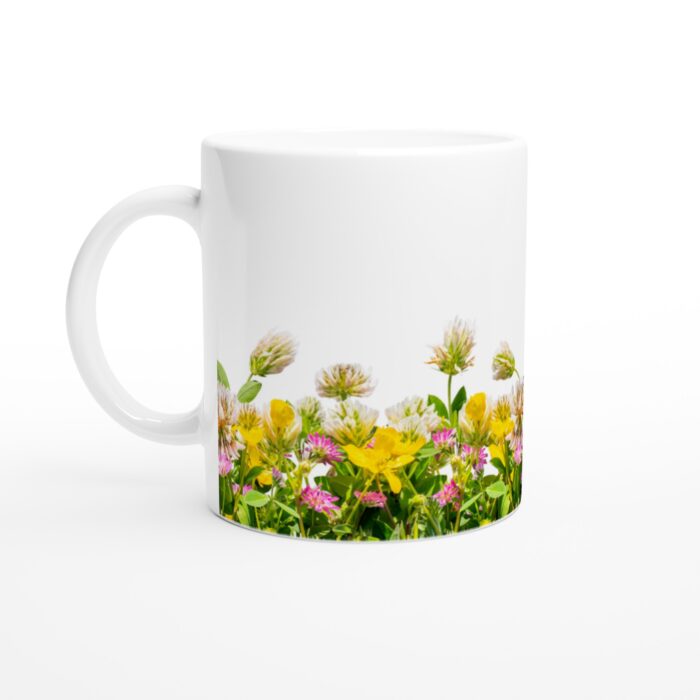 Keramisk mugg – Blomsteräng i full blom: Vardagsfavoriten för alla tillfällen