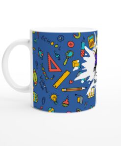 Lärarlivet Keramisk Mugg – Färgglad Skolmönstrad Vardagsfavorit för Alla Superlärare