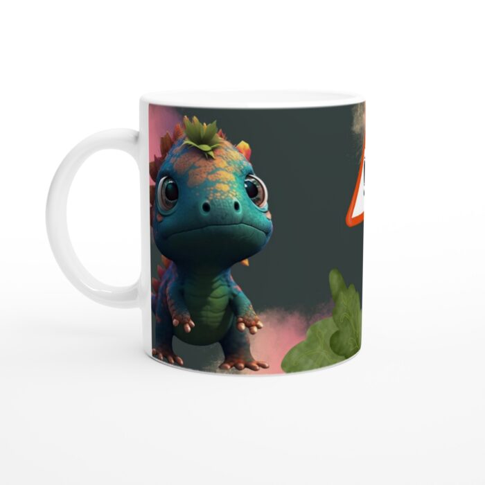 Söt Liten Dinosaurie Keramisk Mugg – Vardagsfavoriten med lekfull charm