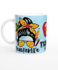 Pedagogisk Keramisk Mugg – Tacka läraren med stil! 'Teacher Mode' & 'Appreciate You' Design