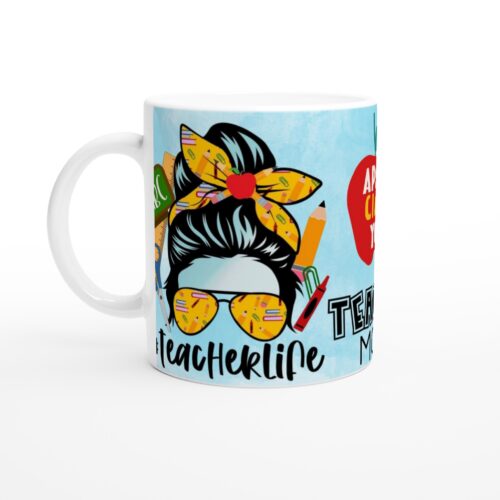 Pedagogisk Keramisk Mugg – Tacka läraren med stil! 'Teacher Mode' & 'Appreciate You' Design
