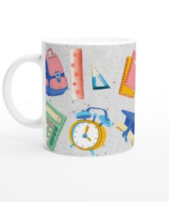 Pedagogisk Skolstart Mugg – Inspirerande design för studier & läxläsning