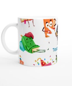 Pedagogens favorit: Keramisk mugg för lärare och bokälskare