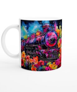 Färgglad ångloksmugg – en explosion av färg för ditt kaffe eller te