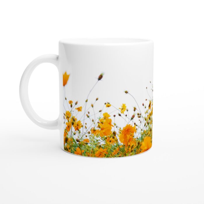 Solgul Blomsteräng Keramisk Mugg – Vardagsfavoriten med levande design