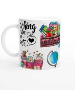 Pedagogisk Keramisk Mugg – Inspirerande present för lärare och vardagshjältar
