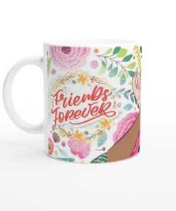 Vänskap för evigt Keramisk Mugg – En Färgstark Vardagsfavorit för Alla Dina Drycker