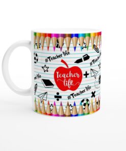 Keramisk mugg – Den perfekta vardagsfavoriten för lärare – Visa din uppskattning med en personlig gåva!
