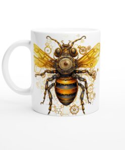 Steampunk Bi-mugg – en unik gåva med mekanisk charm