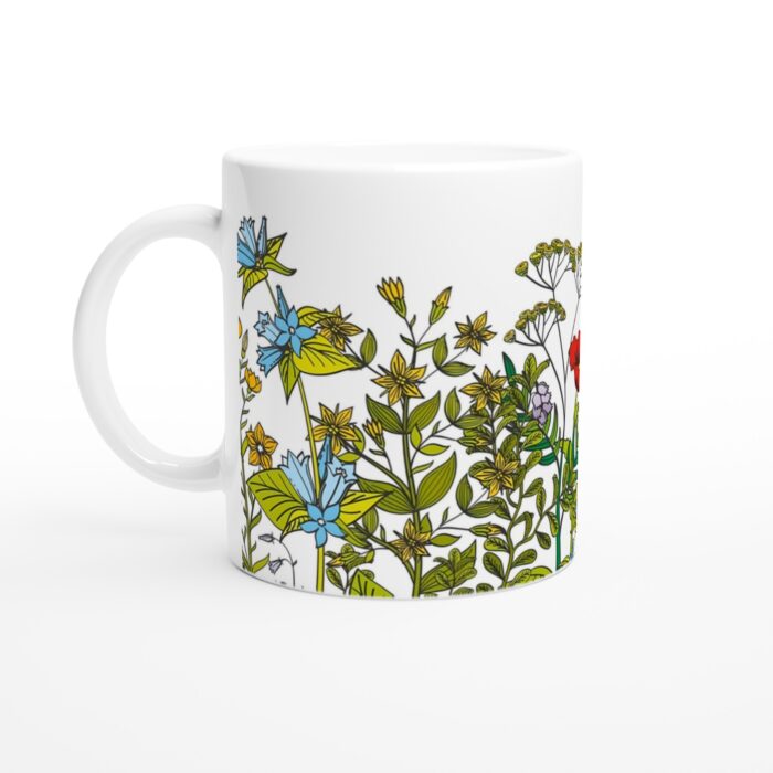 Keramisk mugg – Blomstrande Design för Kaffe- och Testunder