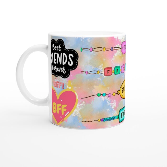 Bästa Vänner För Evigt – Keramisk Mugg med Lekfull Design