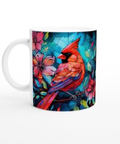 Fågel Fenix Mugg – Keramisk vardagsfavorit med levande konstmotiv