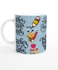 Teacher Life Keramisk Mugg – Inspirerande present för vardagshjälten