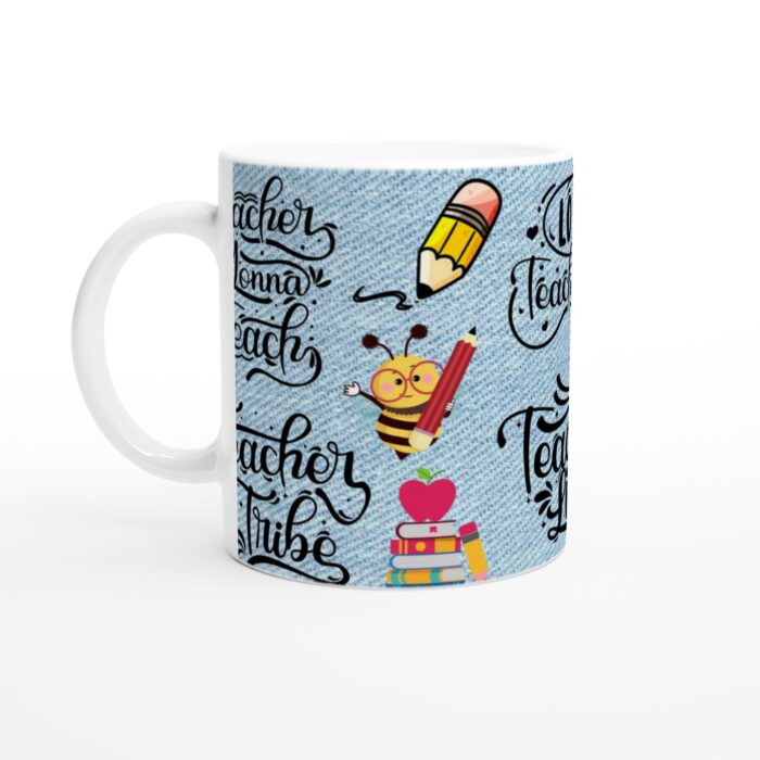 Teacher Life Keramisk Mugg – Inspirerande present för vardagshjälten