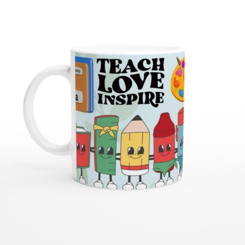 Pedagogisk Keramisk Mugg – Inspirera och Fira Lärare Varje Dag