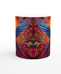 Mugg "Kolibri i Soluppgång" – Livfull Konst för Kaffeälskaren, 11oz Keramik