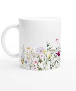 Keramisk Mugg – Blomstrande Äng: Vardagsfavoriten för Kaffe & Te