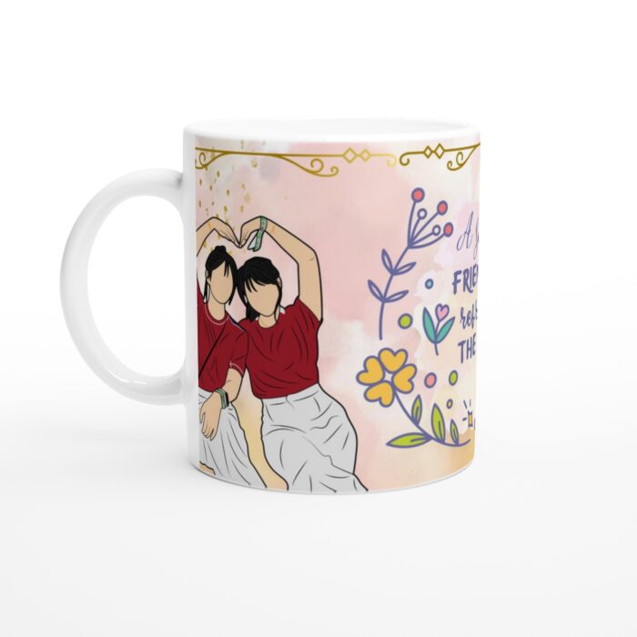 Vänskapsmugg: 'A Sweet Friendship Refreshes the Soul' – Perfekt present till din bästa vän
