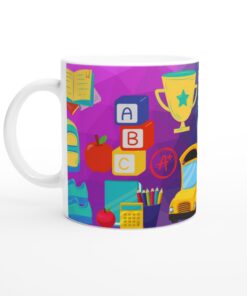 Pedagogisk Keramisk Mugg – Bästa Gåvan för Lärare & Skolstart