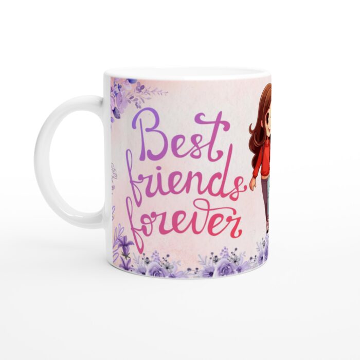 Keramisk mugg – Best Friends Forever - En söt present till din Bestie
