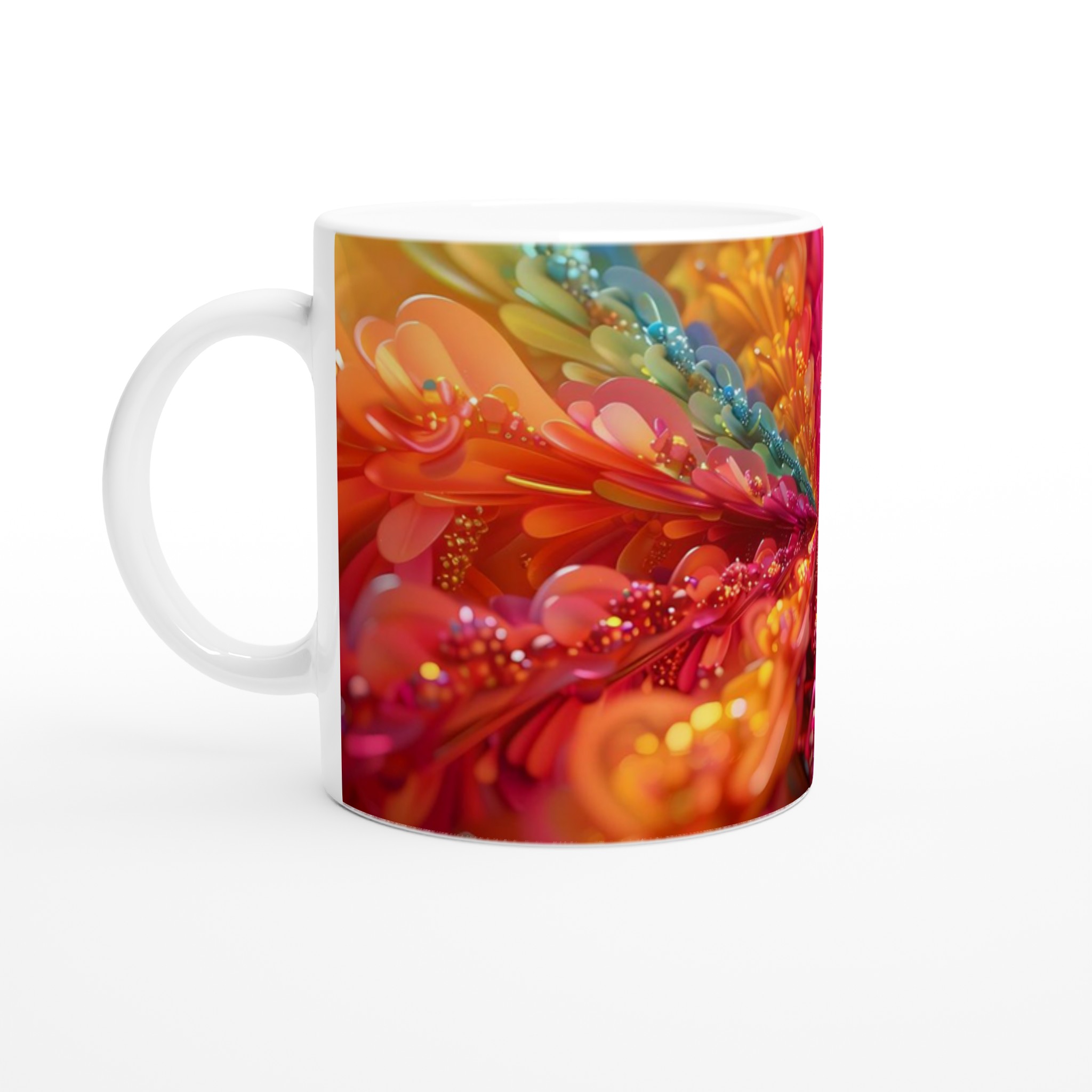 Färgexplosion Vit Keramisk Mugg – 11Oz Konstnärlig Design För Kaffet, Te &Amp;Amp; Choklad Alla Produkter Mugglagret.se Färgexplosion Vit Keramisk Mugg - 11Oz Konstnärlig Design För Kaffet, Te &Amp;Amp; Choklad - Bild 1