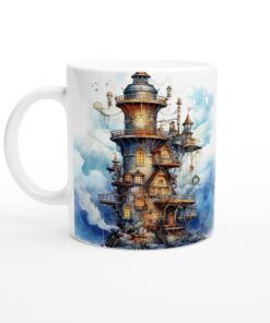 Fantasifull Fyrmugg – Ditt Unika Konstverk för Kaffestunden