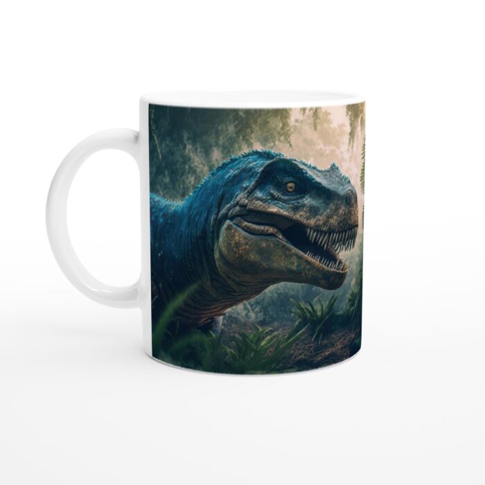 Förhistorisk Mugg med Blå Dinosaurier – Din Vardagsfavorit för Alla Tillfällen
