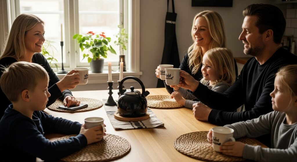 personligt budskap mugg familj