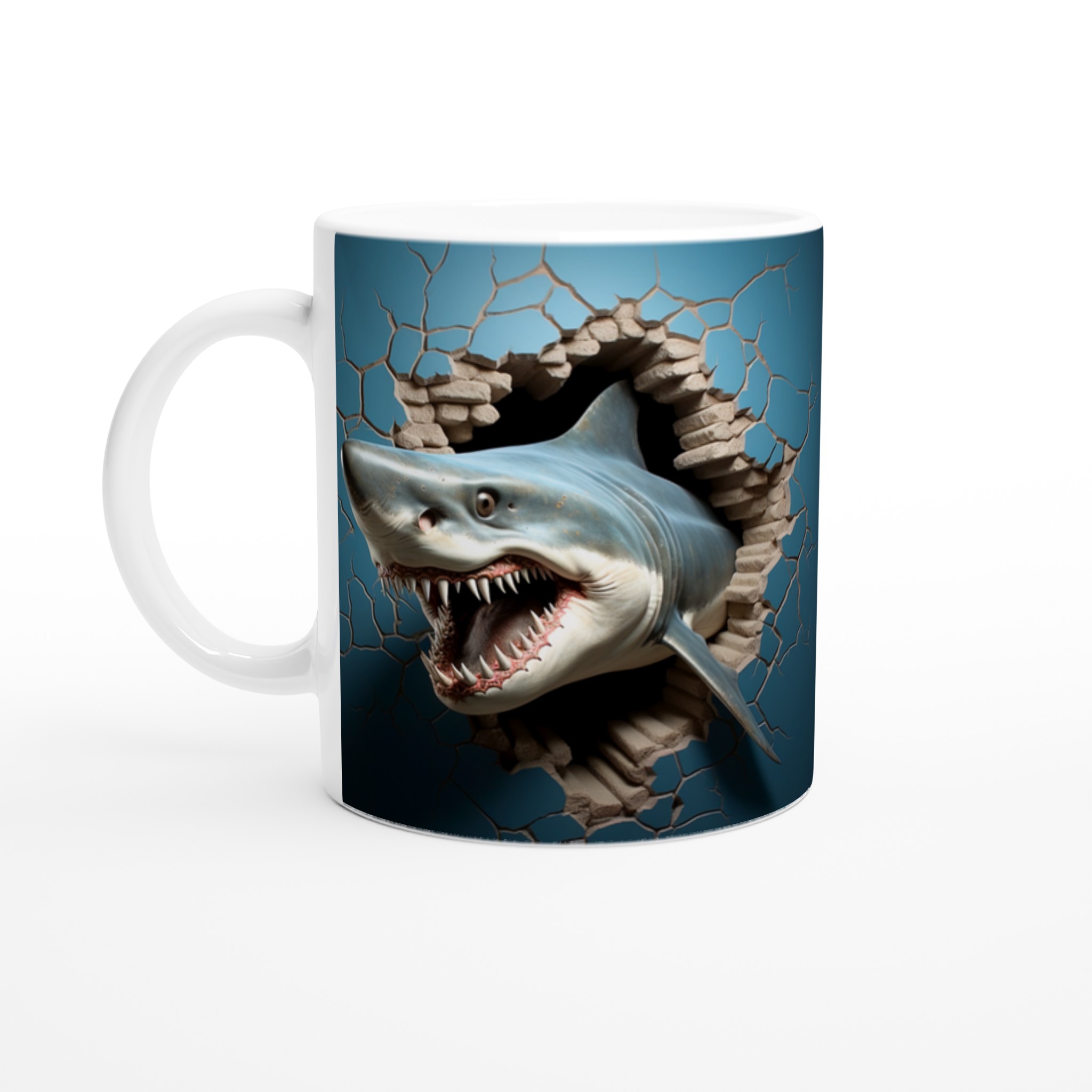 3D Hajattack Keramisk Mugg – Vardagsfavoriten Med En Bitande Twist Alla Produkter Mugglagret.se 572D3C2F-9002-4Aed-Ac42-0B0E3C3C9330