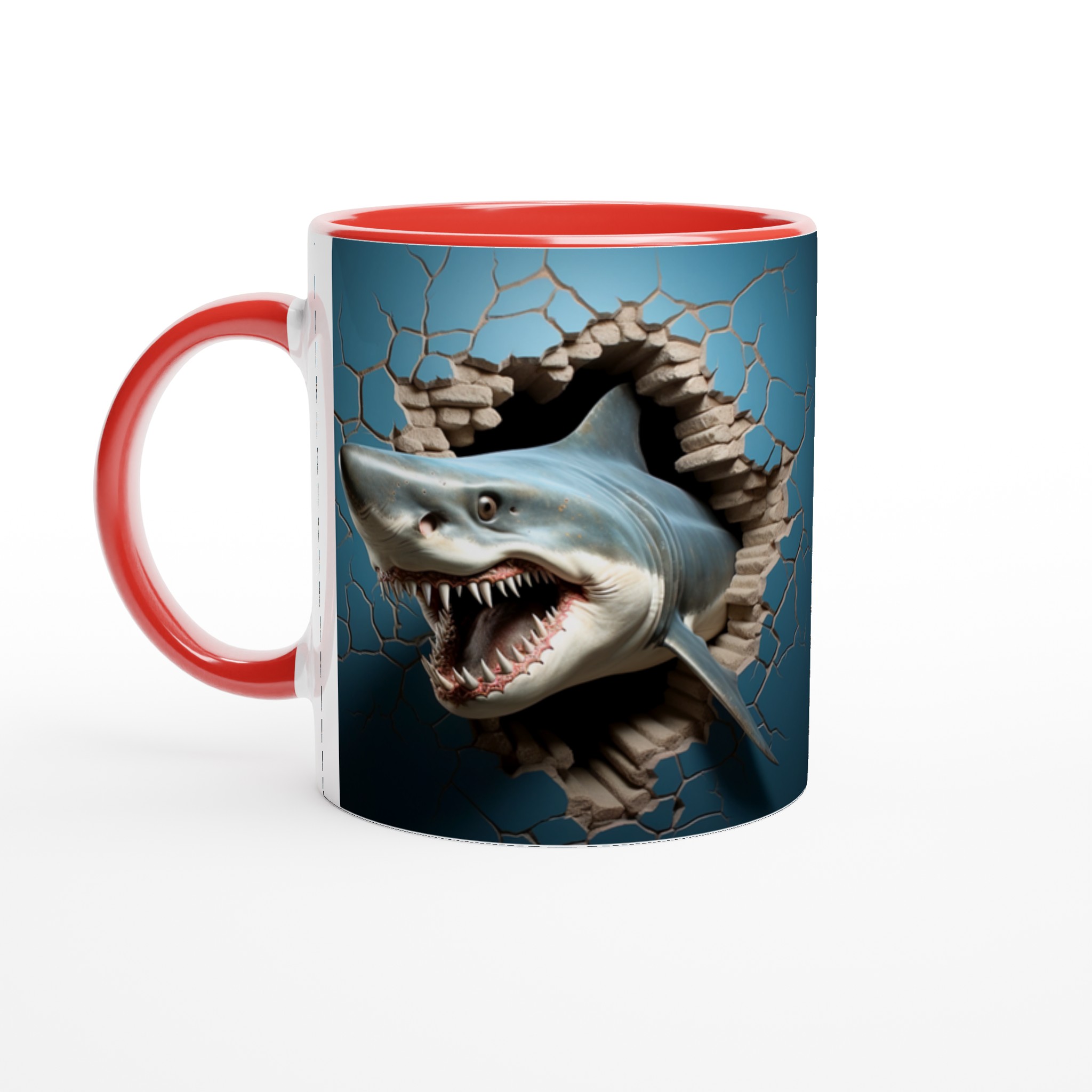 3D Hajattack Keramisk Mugg – Vardagsfavoriten Med En Bitande Twist Alla Produkter Mugglagret.se D3E4E23D-E943-47Ea-9382-C4370104C537