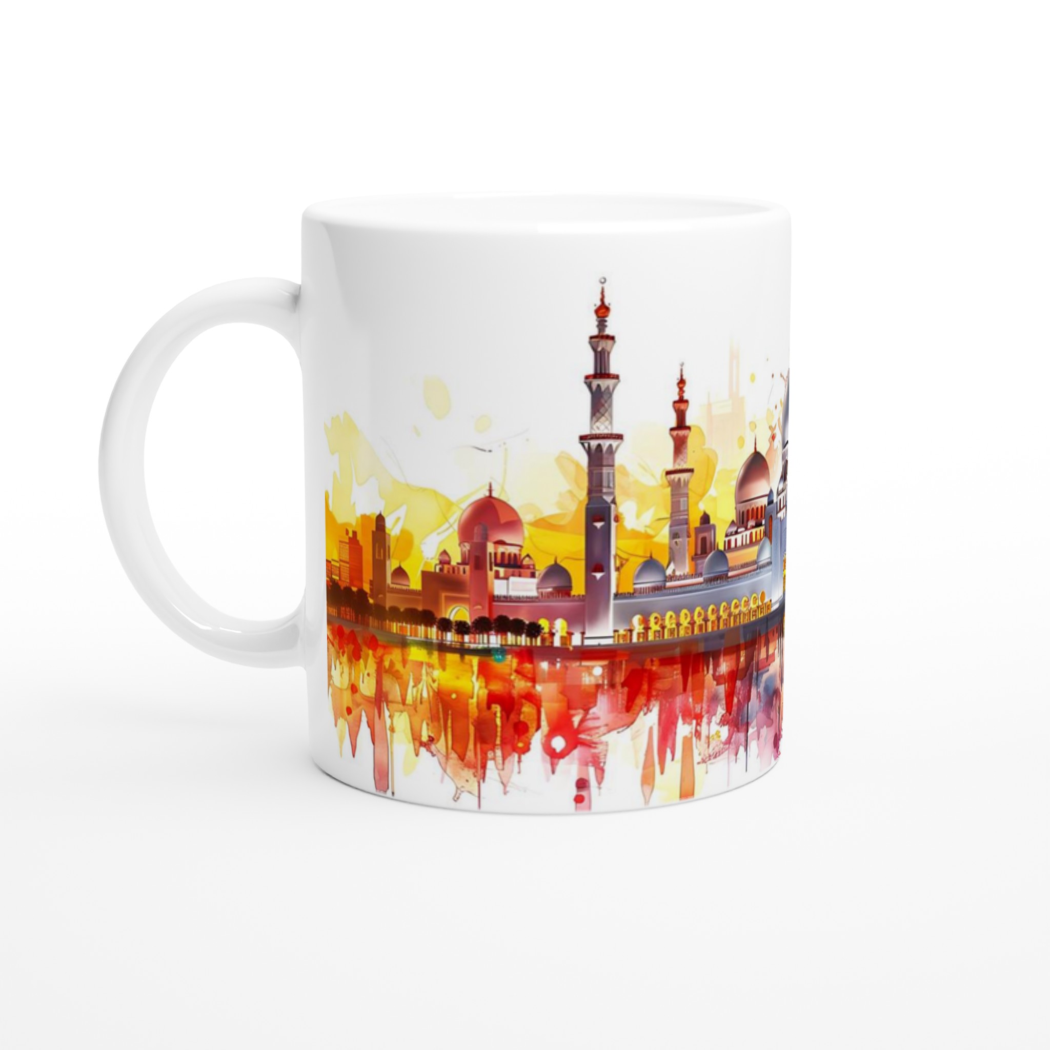 Abudhabis Skyline: Akvarellkonst Mugg – Välj Din Färg Alla Produkter Mugglagret.se 0C9Fd333-Bfe7-4C26-Afbc-F1Ef55C2B3A8