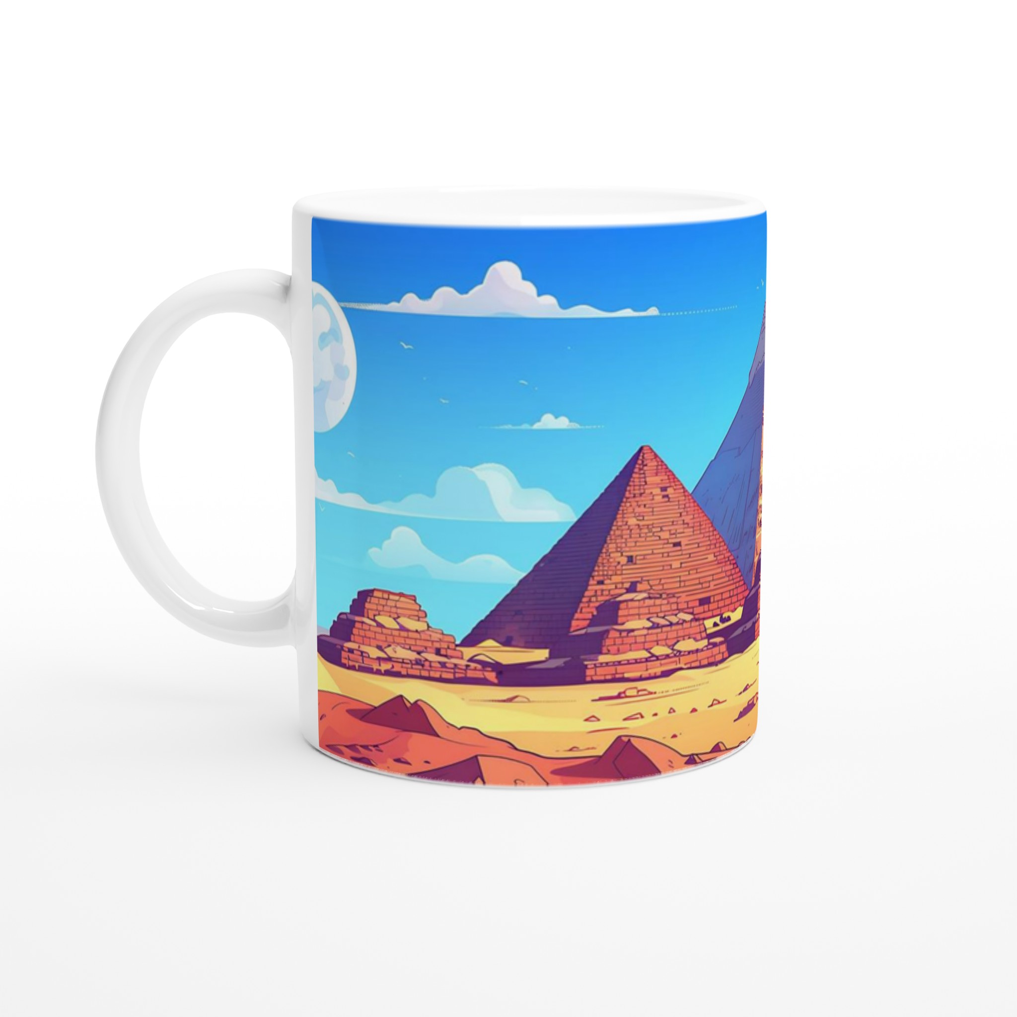 Egyptiska Pyramiderna Mugg – Levande Keramikmugg I 7 Färger Alla Produkter Mugglagret.se 3Dd18Be1-64C5-4E4C-98Ac-612768Eb5901