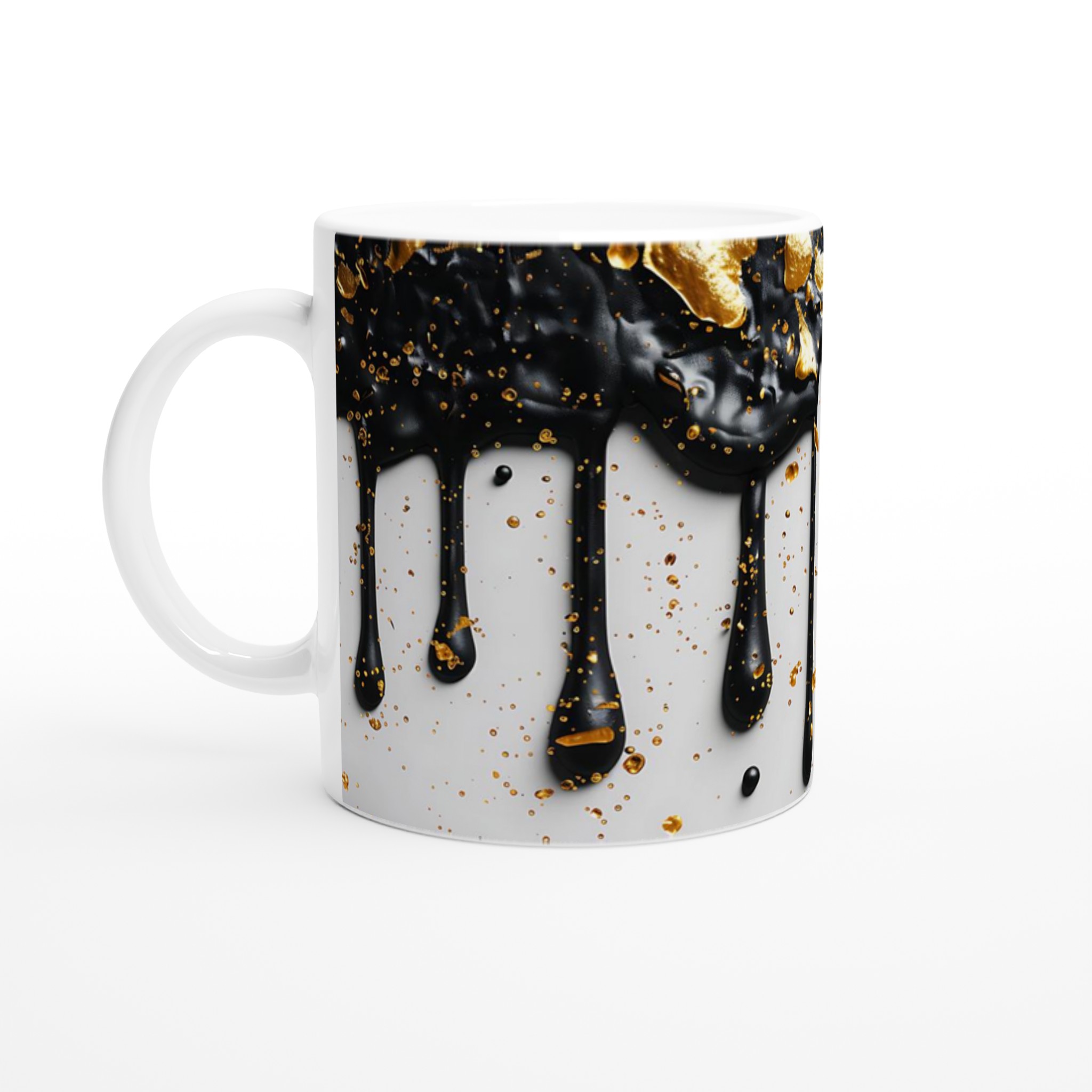 Lyxig 11Oz Keramisk Mugg – Svart &Amp;Amp; Guld Stänk Design – Välj Bland 7 Färger För Din Perfekta Kaffestund! Alla Produkter Mugglagret.se 41Da9471-B008-42Fa-8A04-83F485C3Ba24