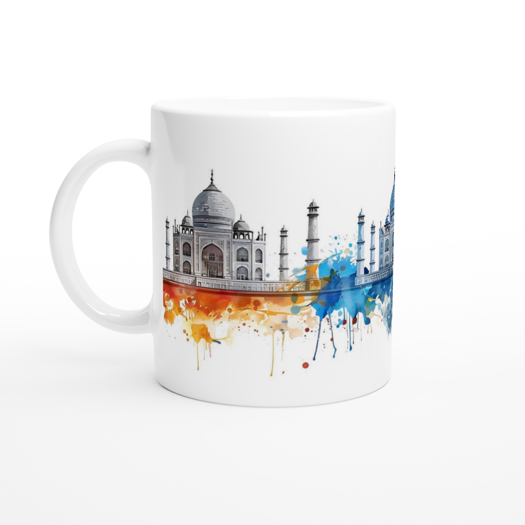 Taj Mahal Aquarell Mugg – Färgstark Keramikmugg 11Oz Alla Produkter Mugglagret.se 44A93681-A96F-4740-A1D6-C0A622593006
