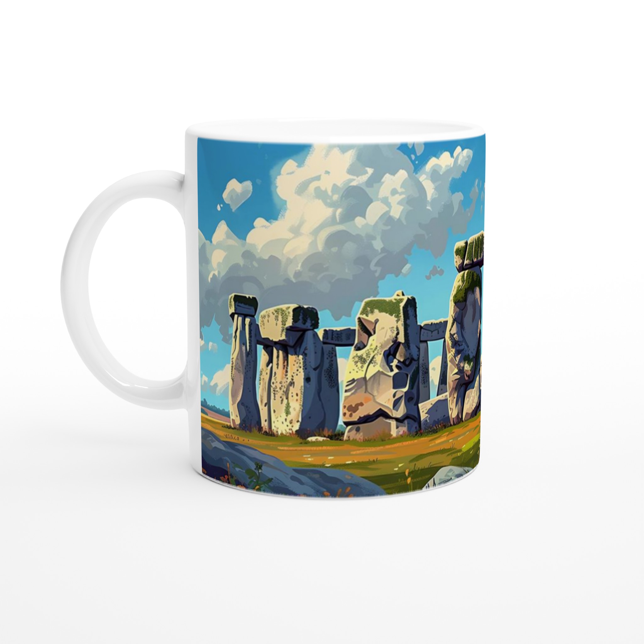 Stonehenge Inspired Keramikmugg – Konstnärlig Stil Med Levande Färger Alla Produkter Mugglagret.se 98A1E361-2Baa-4163-89F6-97B94Cb14E5E
