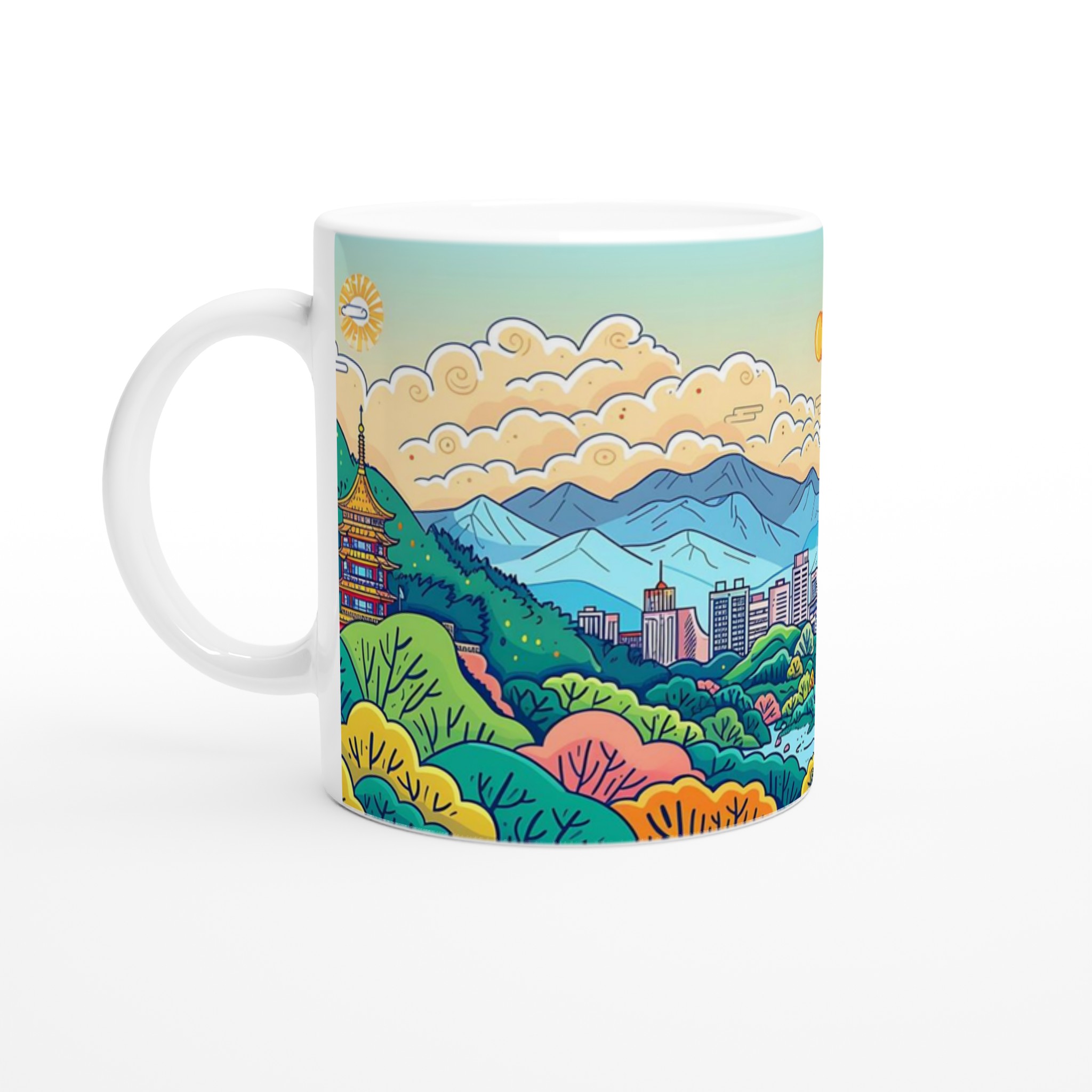 Anime Stadsmugg: Taipei Skymline Med Berg Och Pagoder – Välj Bland 7 Livfulla Färger Alla Produkter Mugglagret.se 9E8D0290-Aff5-4546-A0D4-92E08C2A31Ad