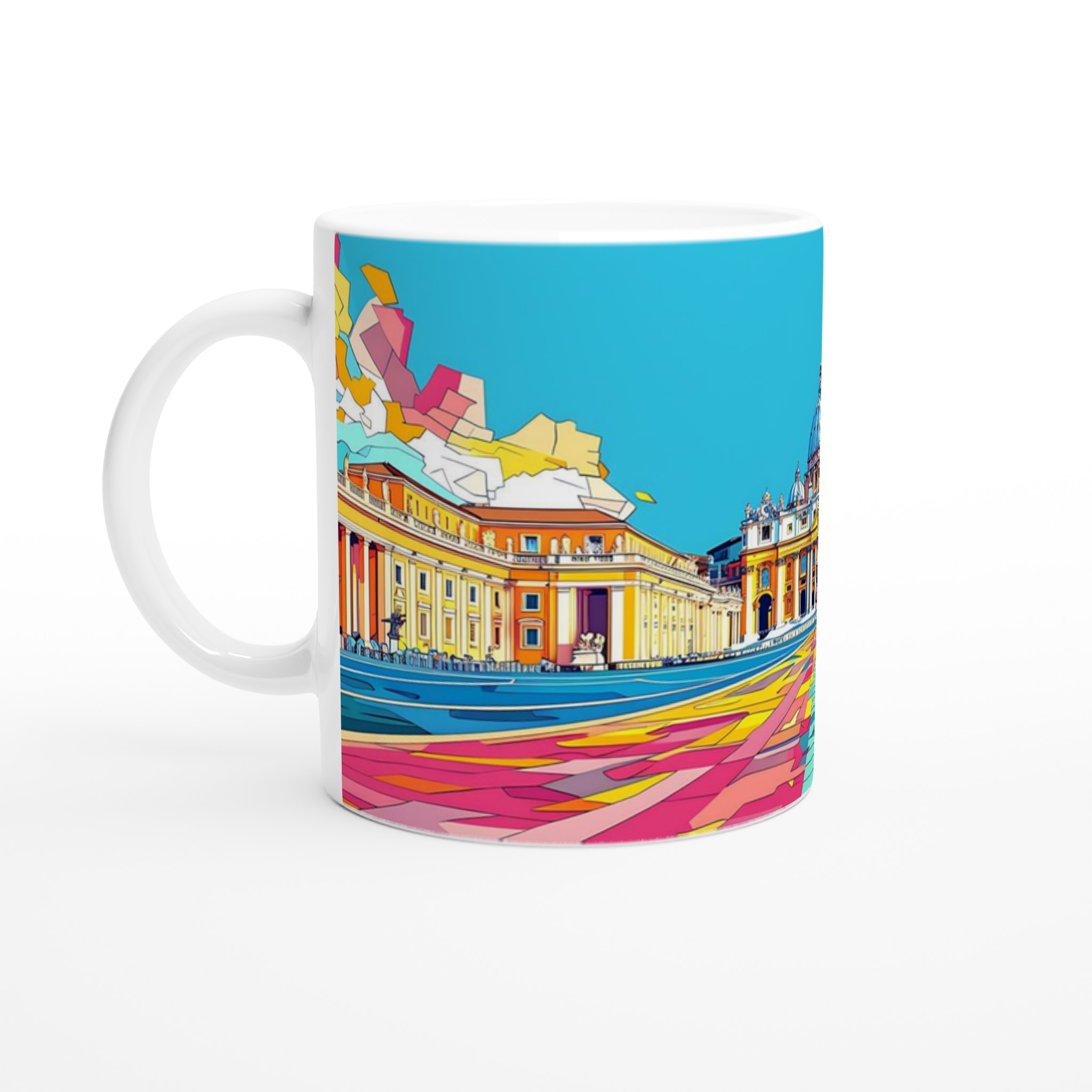 Färgsprakande Peterskyrkan Mugg – 11Oz Keramikmugg I Pop Art Stil Alla Produkter Mugglagret.se A571C894-835E-4243-A621-C4B23646F97E