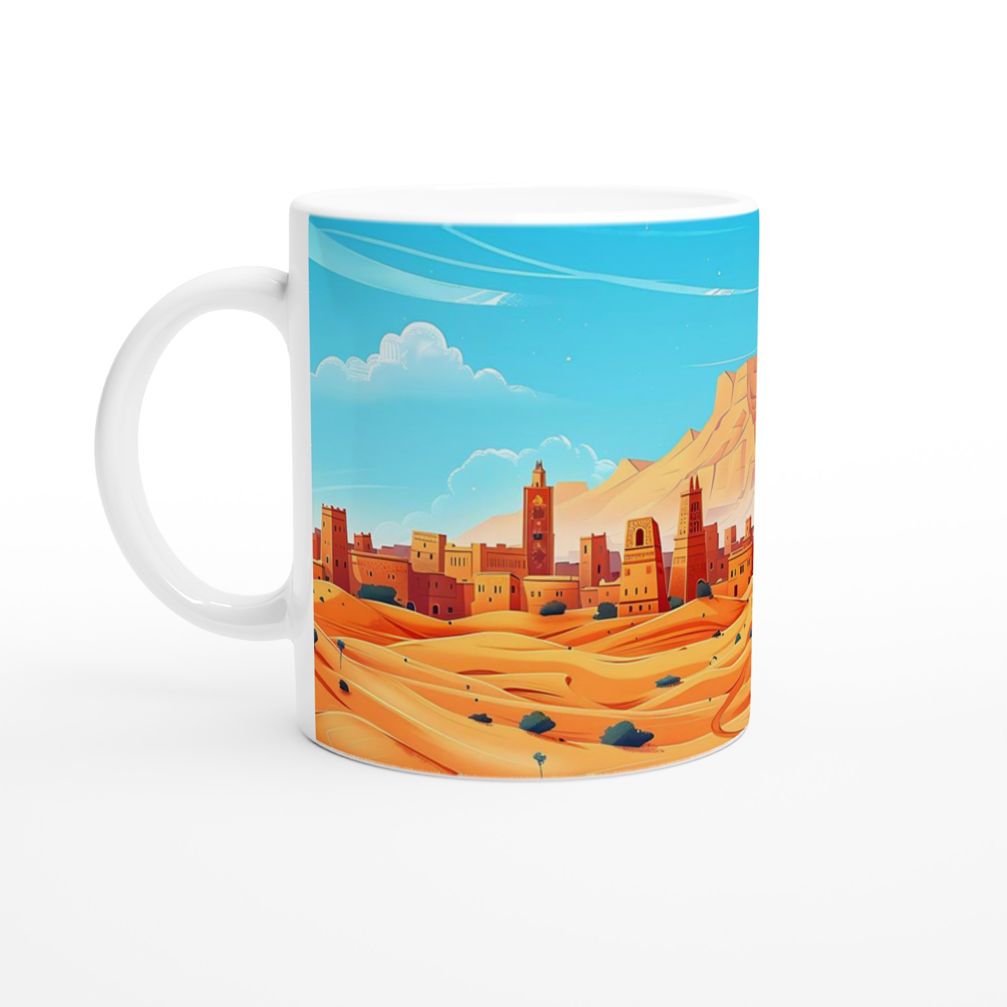 Marockansk Ökenstad Mugg – Unik 11Oz Keramikmugg I Ditt Val Av Färg Alla Produkter Mugglagret.se Ac6D109F-5121-4Af8-B7B2-C34701Fdcfb0