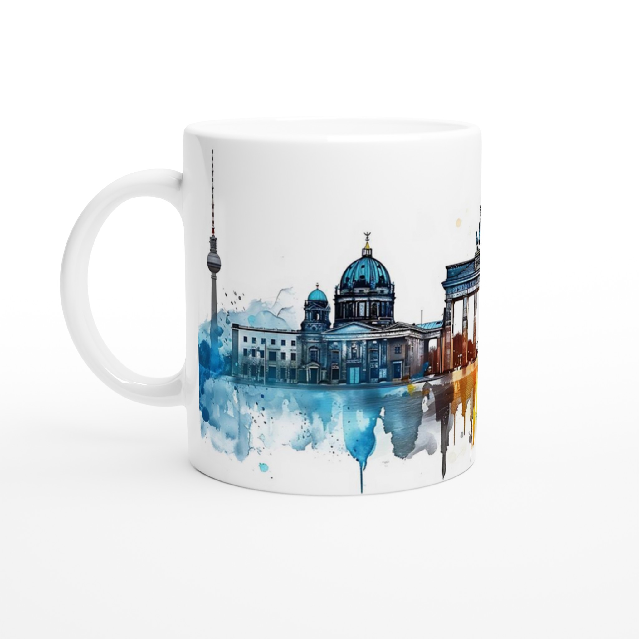 Berlin Watercolor Skyline – 11Oz Keramisk Mugg I Valfri Färg, Konstnärlig Silhuett Alla Produkter Mugglagret.se C65E98B0-6F4F-4F95-B1Ec-9Bde372D168F
