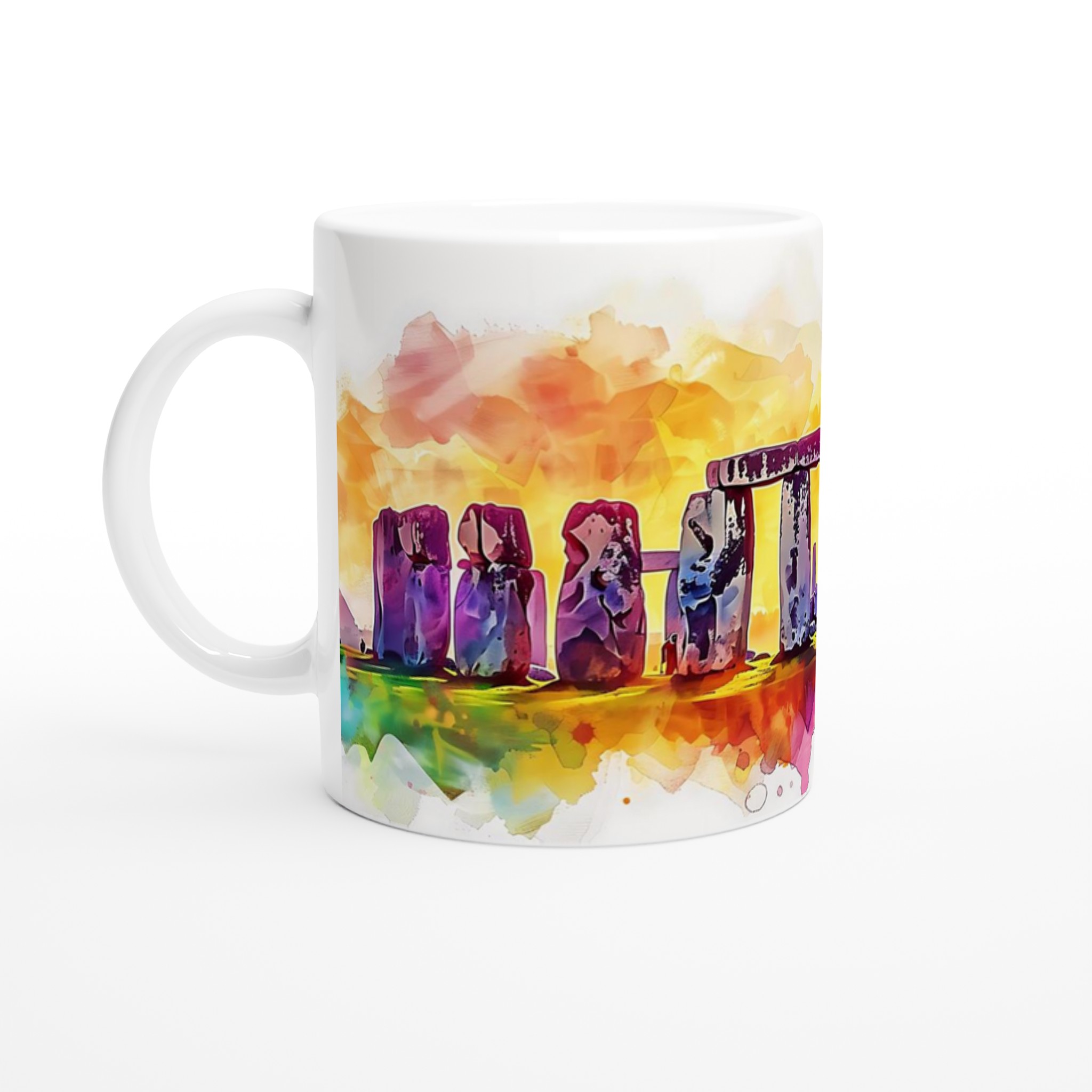 Konstnärlig Stonehenge Keramisk Mugg – Levande Akvarell Design, 11 Oz Alla Produkter Mugglagret.se D0949Dc4-B3Fc-49B0-9D19-E25Fbef37Eda
