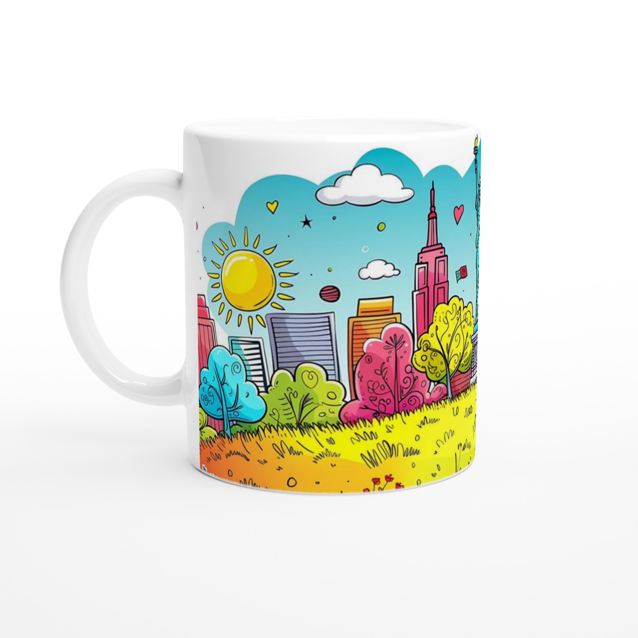 New York City Dröm – Färgglad 11Oz Keramisk Mugg För Globetrottern Alla Produkter Mugglagret.se D3E17D9A-60F1-47D3-A5C9-Eaffbbf79649